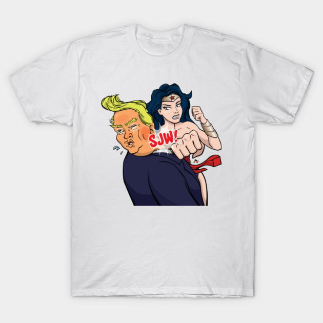 Impunched (Wonder Woman) T-Shirt-TOZ